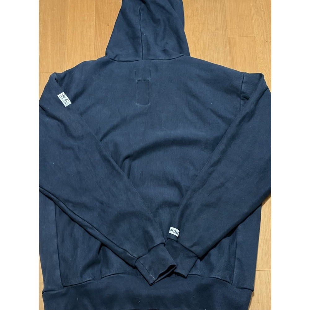 Tyndale Hoodie XLLN Mens Blue Flame Resistant FR Fleece Pullover USA Lineman EUC - Picture 6 of 8